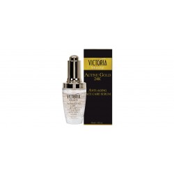 Серум за лице против бръчки със злато Active Gold 24K - Victoria Beauty Серум за лице против бръчки със злато Active Gold 24K - Victoria Beauty